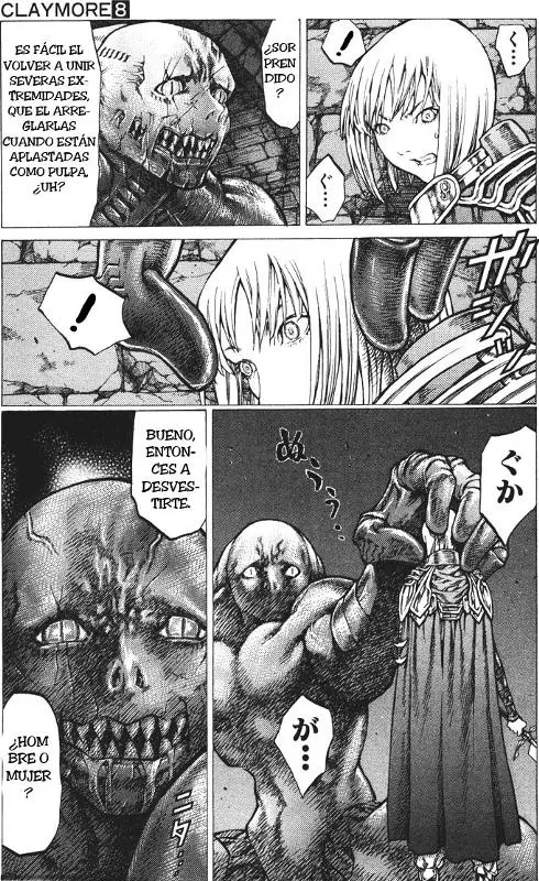 Claymore capítulo 43, página 27