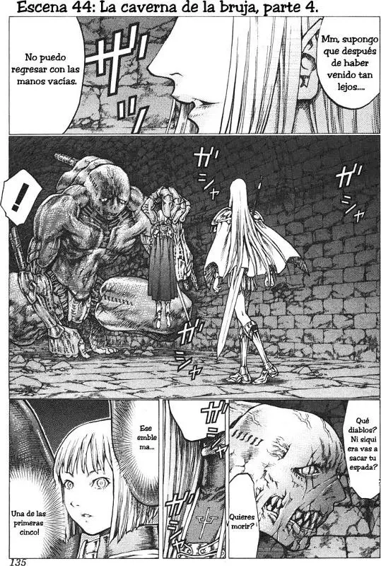 Claymore capítulo 44, página 1