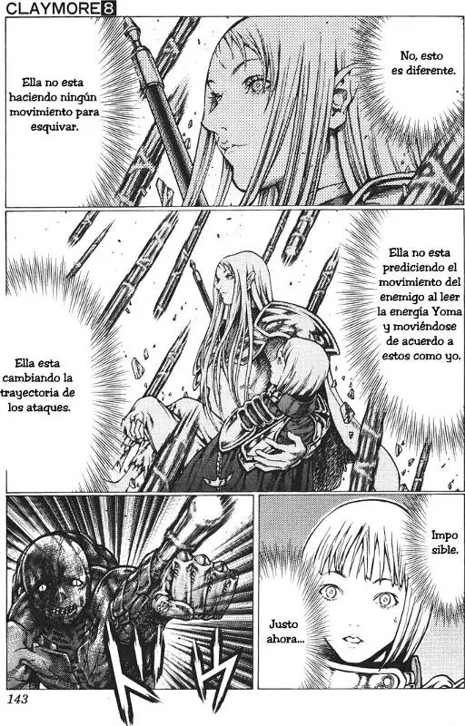 Claymore capítulo 44, página 9