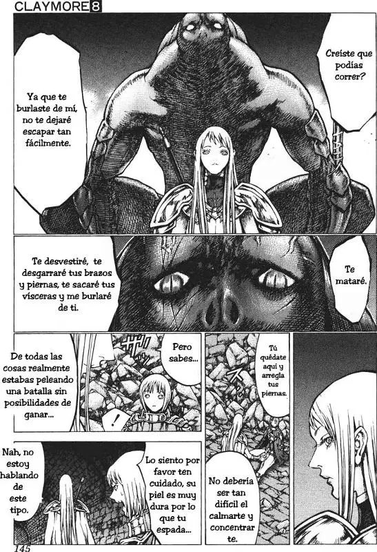 Claymore capítulo 44, página 11