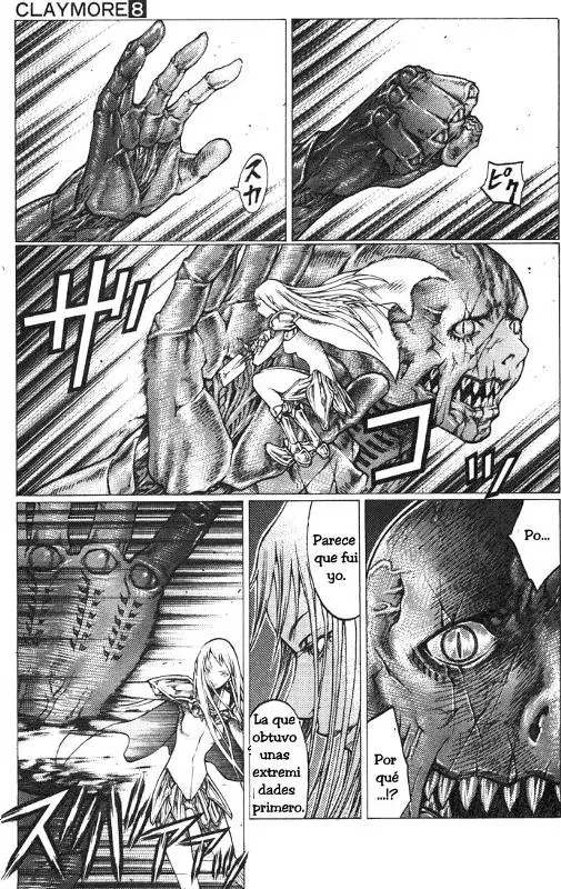 Claymore capítulo 44, página 21