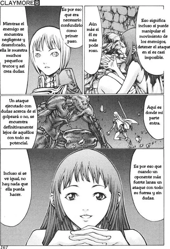 Claymore capítulo 45, página 9