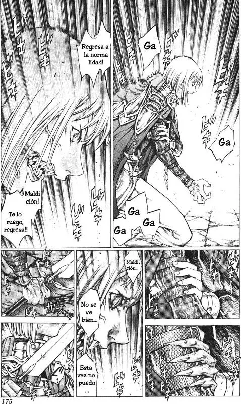 Claymore capítulo 45, página 17