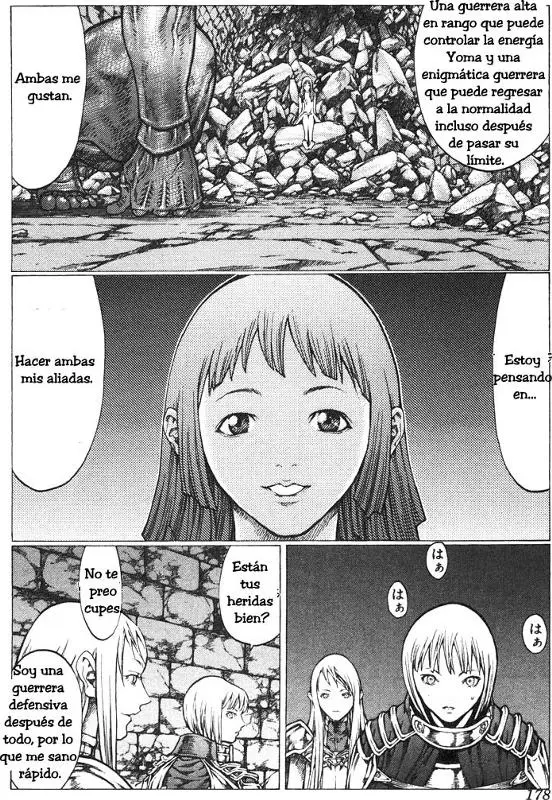 Claymore capítulo 45, página 20