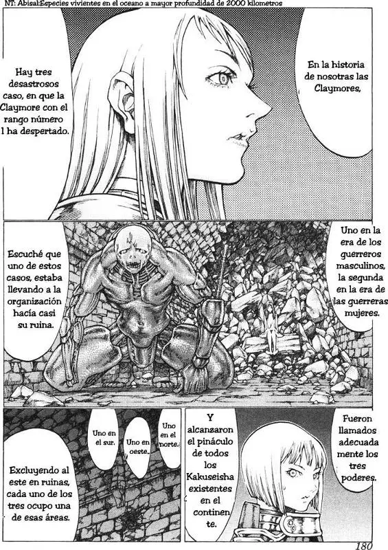 Claymore capítulo 45, página 22
