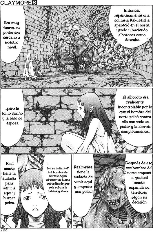 Claymore capítulo 45, página 27