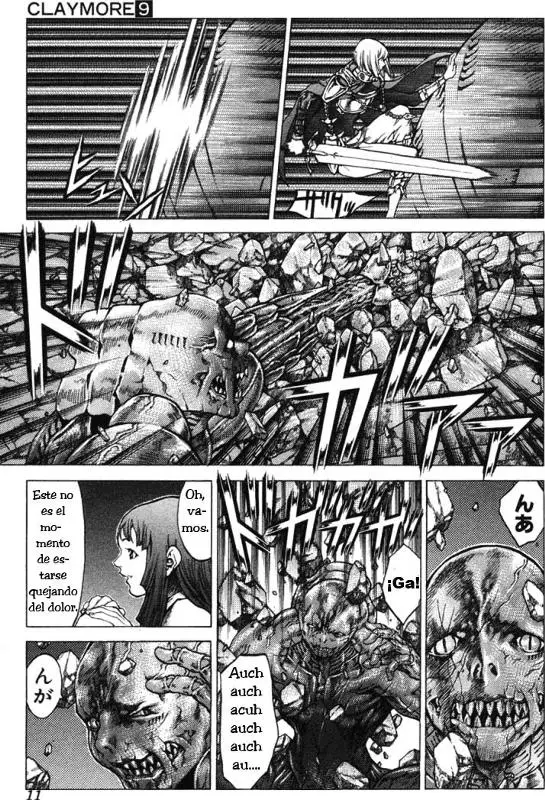 Claymore capítulo 46, página 10