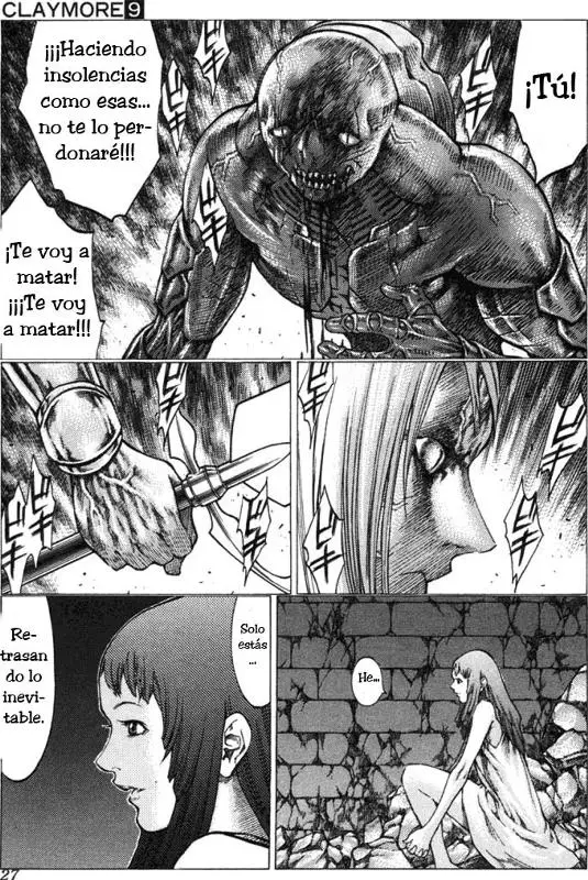 Claymore capítulo 46, página 26