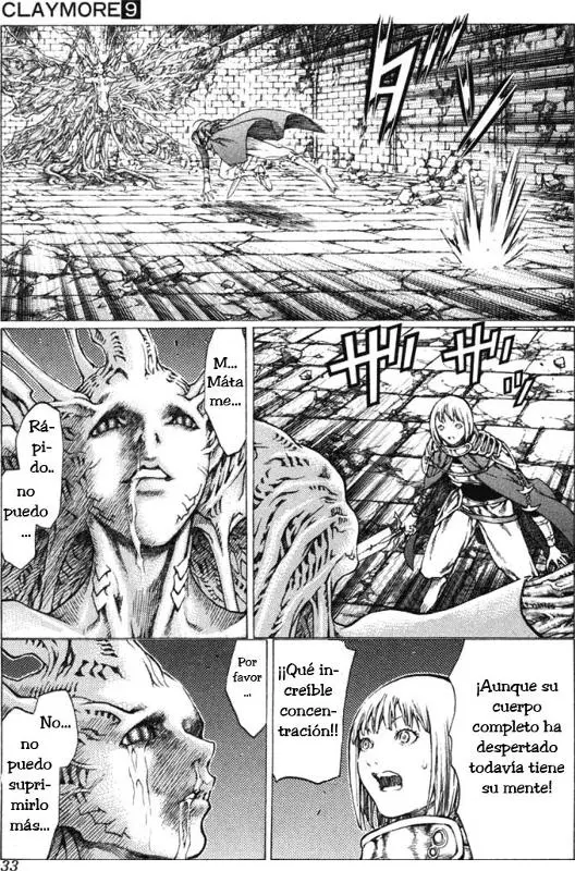 Claymore capítulo 46, página 31
