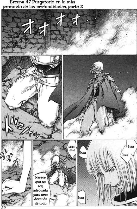 Claymore capítulo 47, página 3