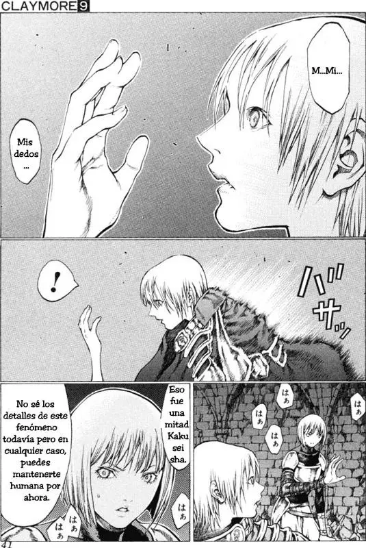 Claymore capítulo 47, página 5