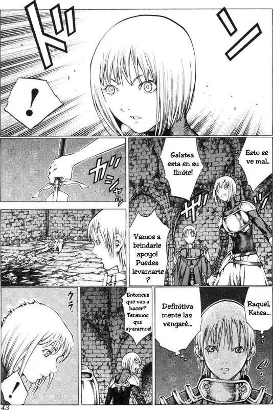 Claymore capítulo 47, página 7