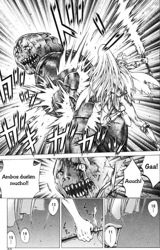 Claymore capítulo 47, página 18
