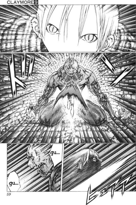 Claymore capítulo 47, página 22