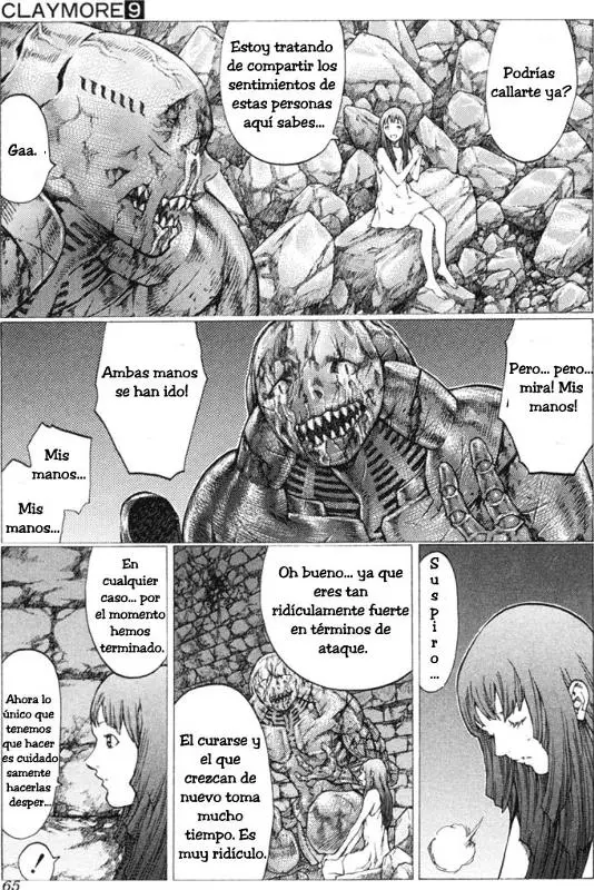 Claymore capítulo 47, página 28