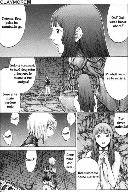 Claymore capítulo 47, página 30