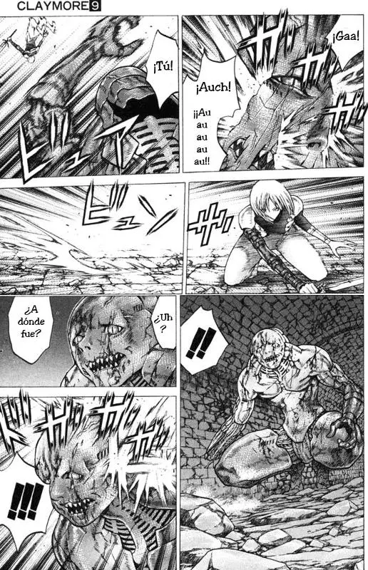 Claymore capítulo 48, página 3