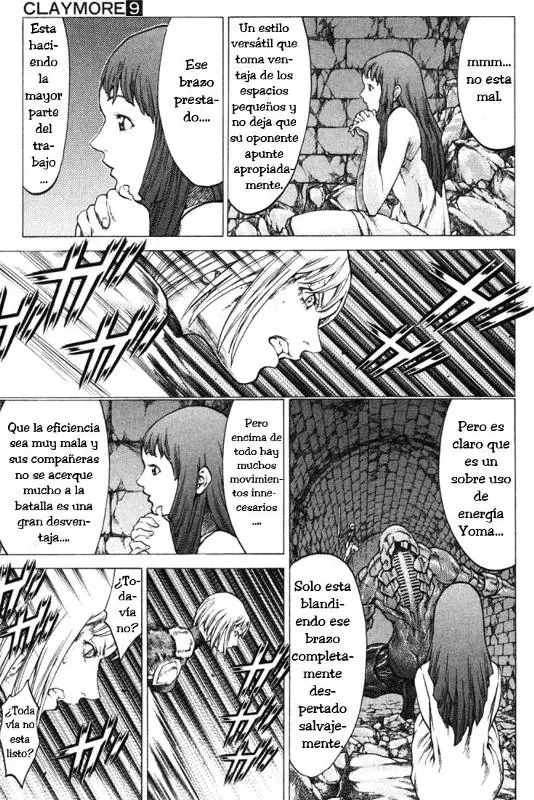 Claymore capítulo 48, página 7