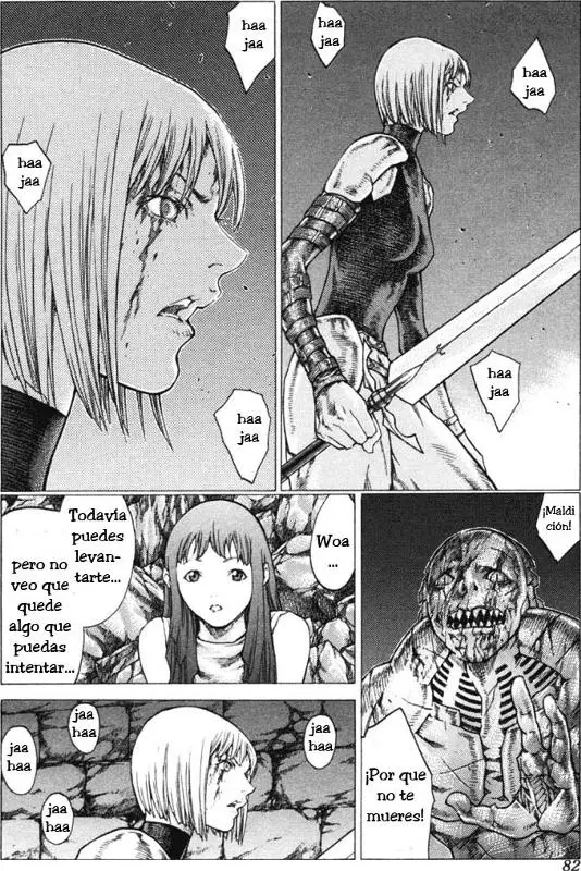 Claymore capítulo 48, página 12