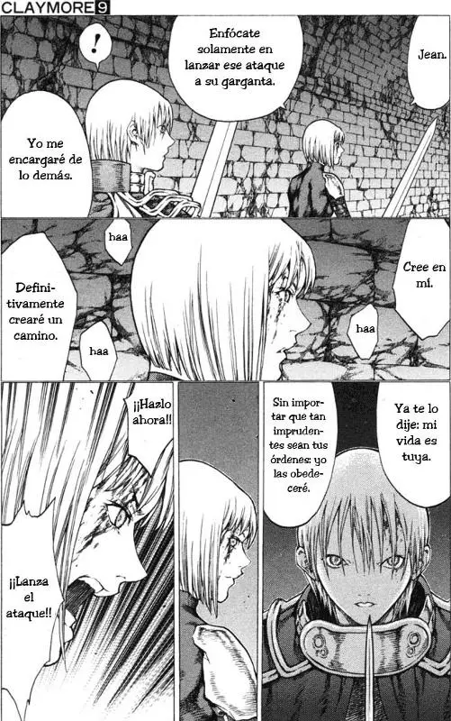 Claymore capítulo 48, página 13