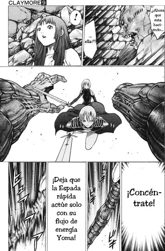Claymore capítulo 48, página 17
