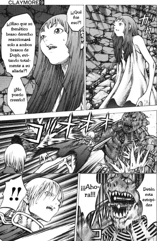 Claymore capítulo 48, página 20