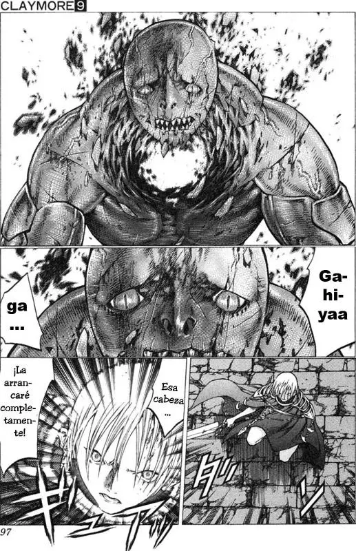 Claymore capítulo 49, página 3