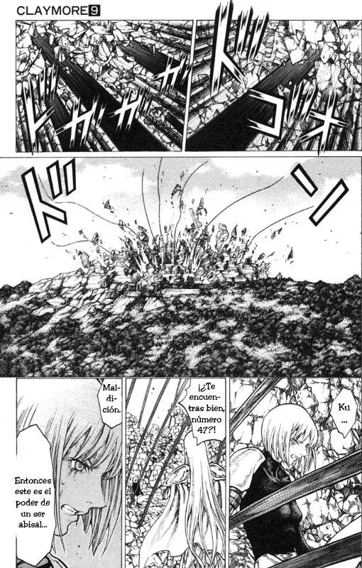 Claymore capítulo 49, página 10