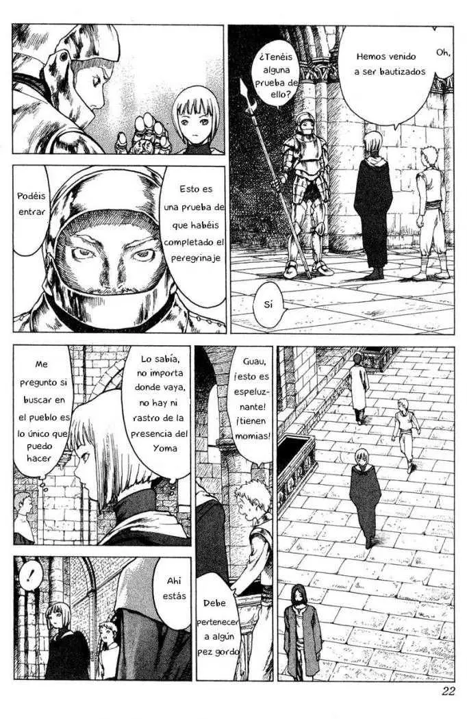 Claymore capítulo 5, página 21