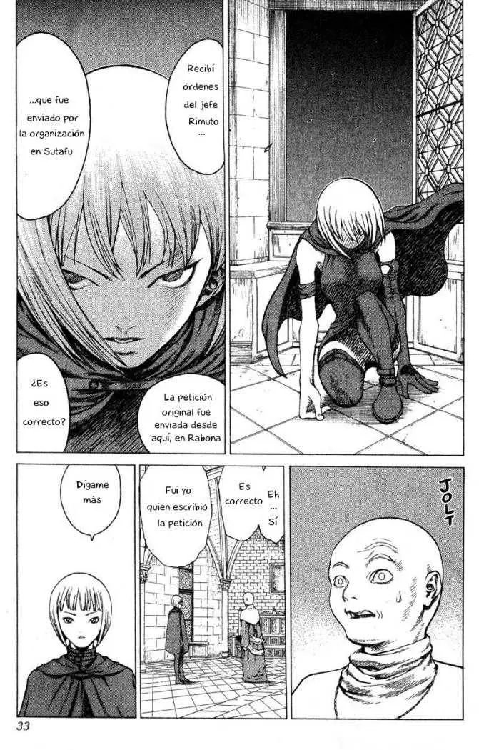 Claymore capítulo 5, página 32