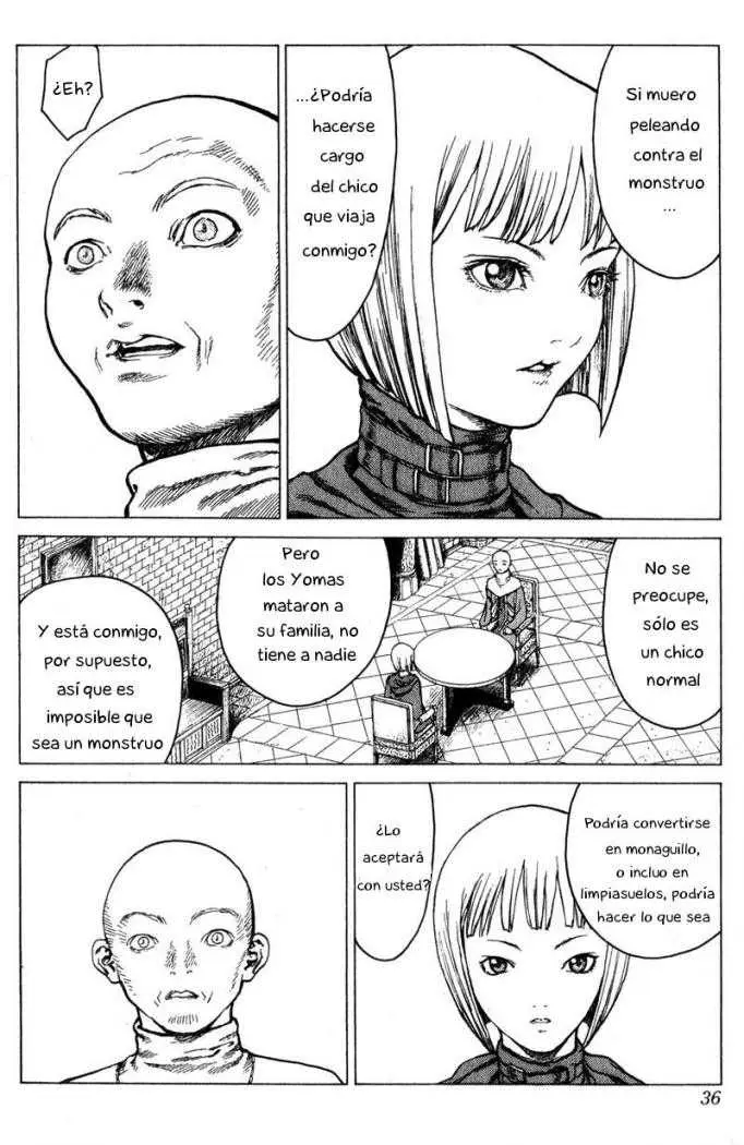 Claymore capítulo 5, página 35