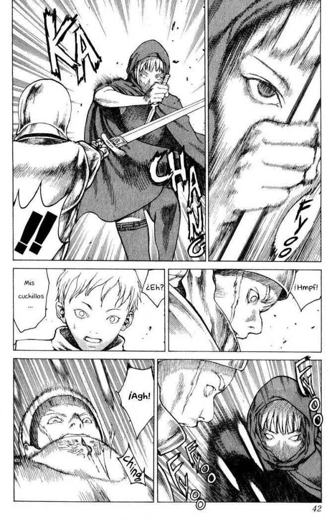 Claymore capítulo 5, página 41