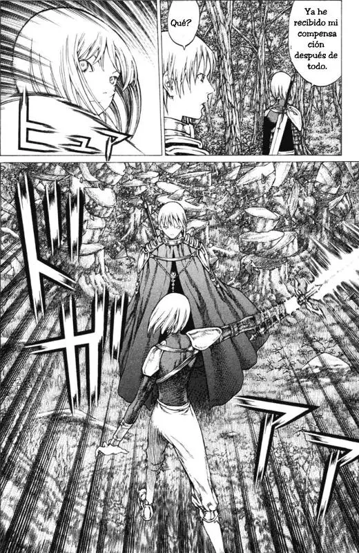 Claymore capítulo 50, página 5