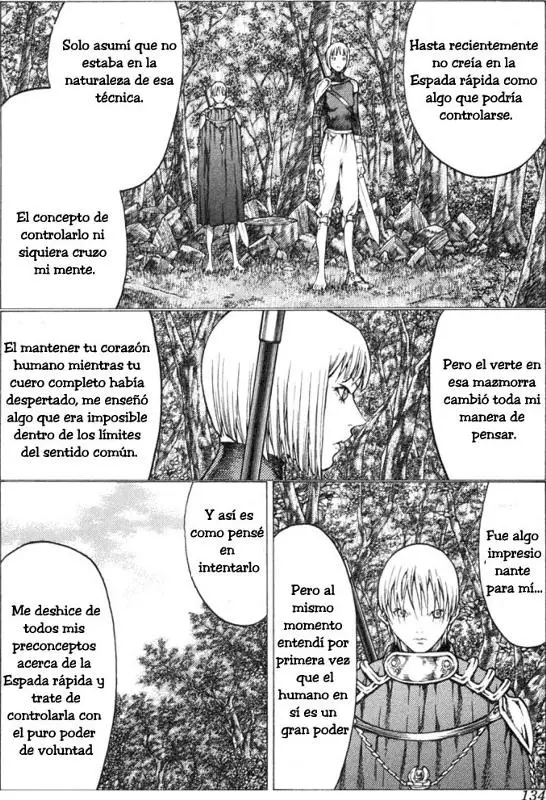 Claymore capítulo 50, página 7