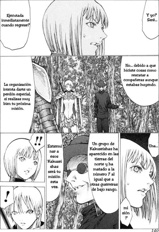 Claymore capítulo 50, página 13