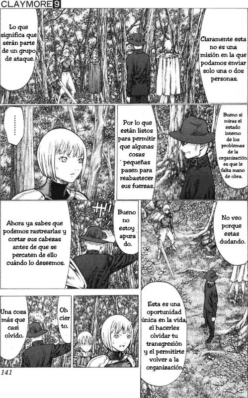 Claymore capítulo 50, página 14