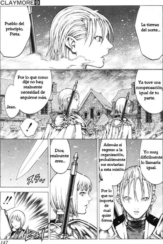Claymore capítulo 50, página 19