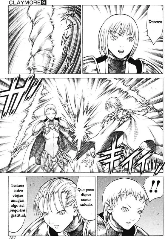 Claymore capítulo 50, página 23