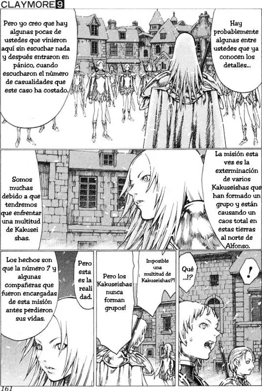 Claymore capítulo 51, página 3