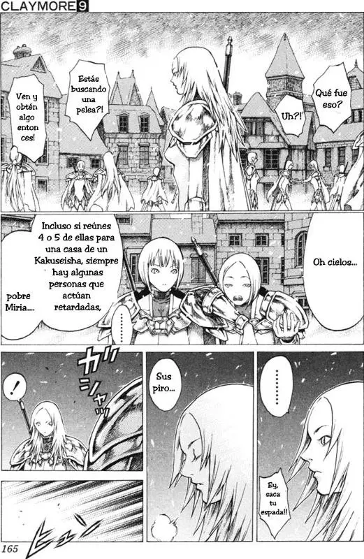 Claymore capítulo 51, página 7