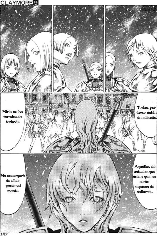 Claymore capítulo 51, página 9