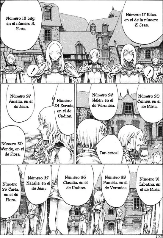 Claymore capítulo 51, página 14