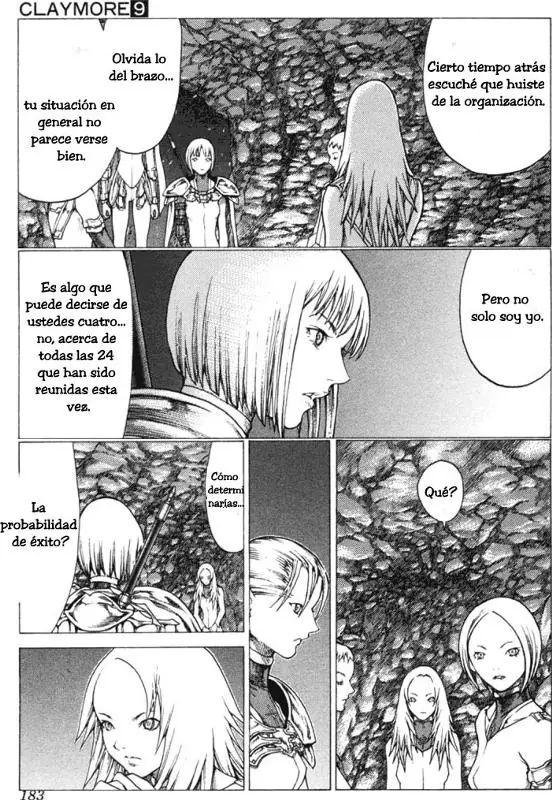 Claymore capítulo 51, página 25