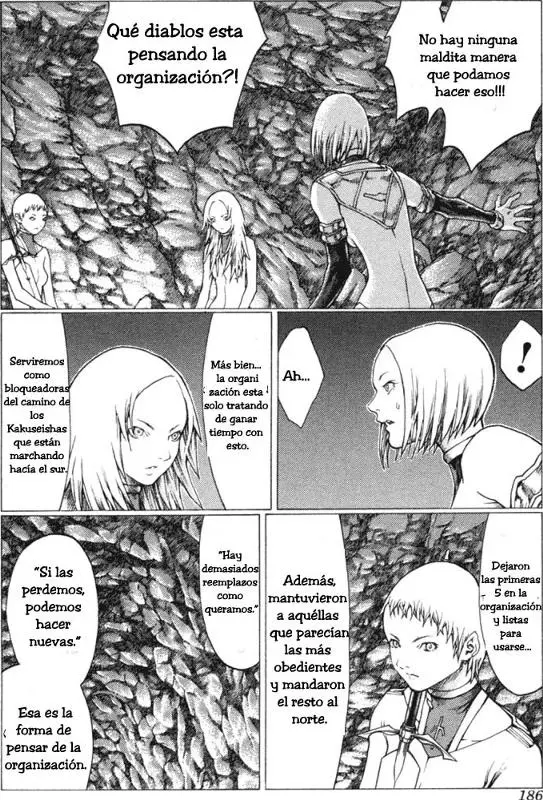 Claymore capítulo 51, página 28