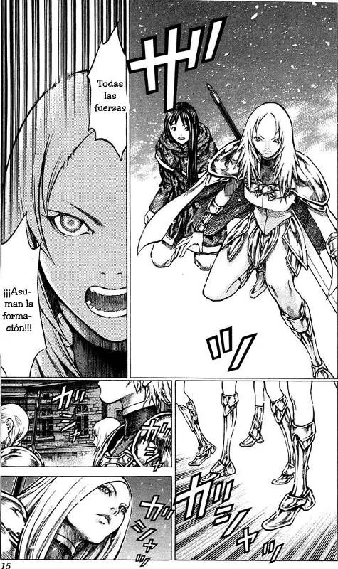 Claymore capítulo 52, página 16