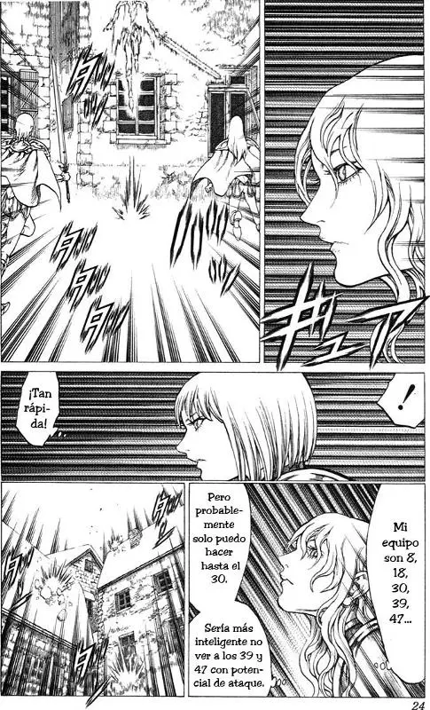 Claymore capítulo 52, página 25