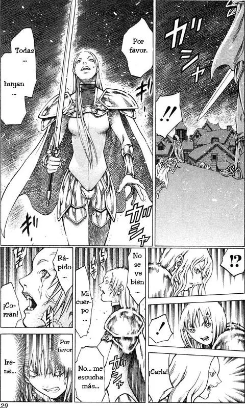 Claymore capítulo 52, página 30