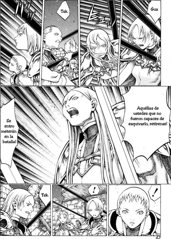 Claymore capítulo 53, página 3