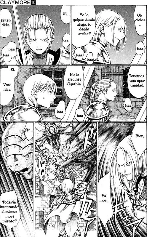 Claymore capítulo 53, página 20