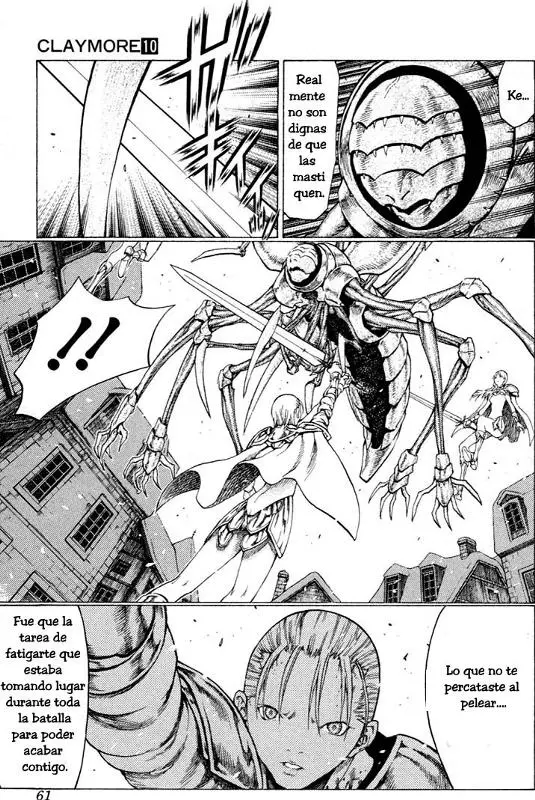 Claymore capítulo 53, página 22
